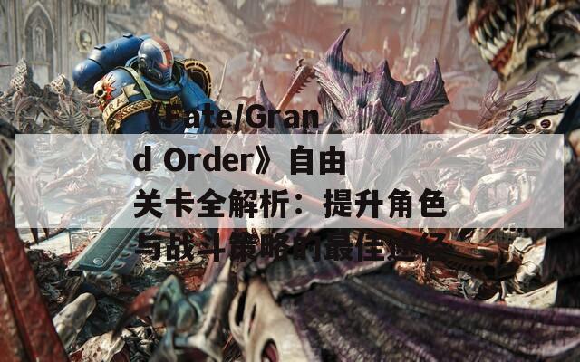 《Fate/Grand Order》自由关卡全解析：提升角色与战斗策略的最佳途径