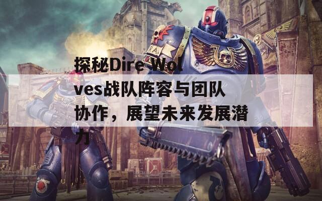 探秘Dire Wolves战队阵容与团队协作，展望未来发展潜力