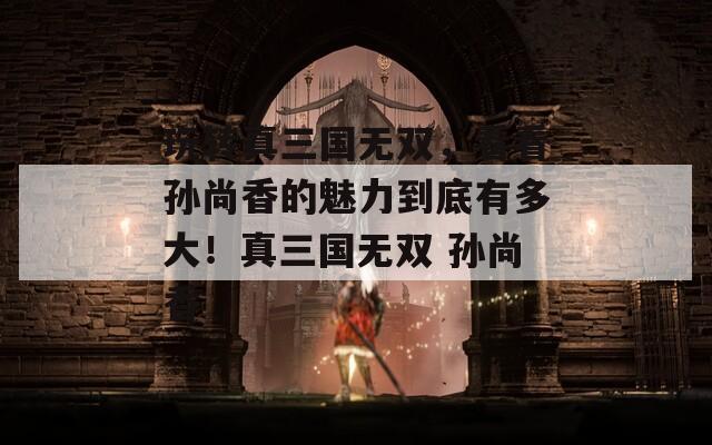 玩转真三国无双，看看孙尚香的魅力到底有多大！真三国无双 孙尚香