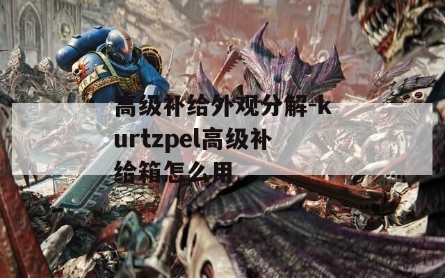 高级补给外观分解-kurtzpel高级补给箱怎么用